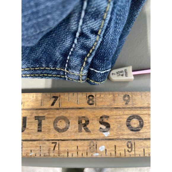 Cowgirl Tuff Co. Don't Fence Me In Bootcut Denim Jeans Women 26 Ranch Western - Picture 5 of 8